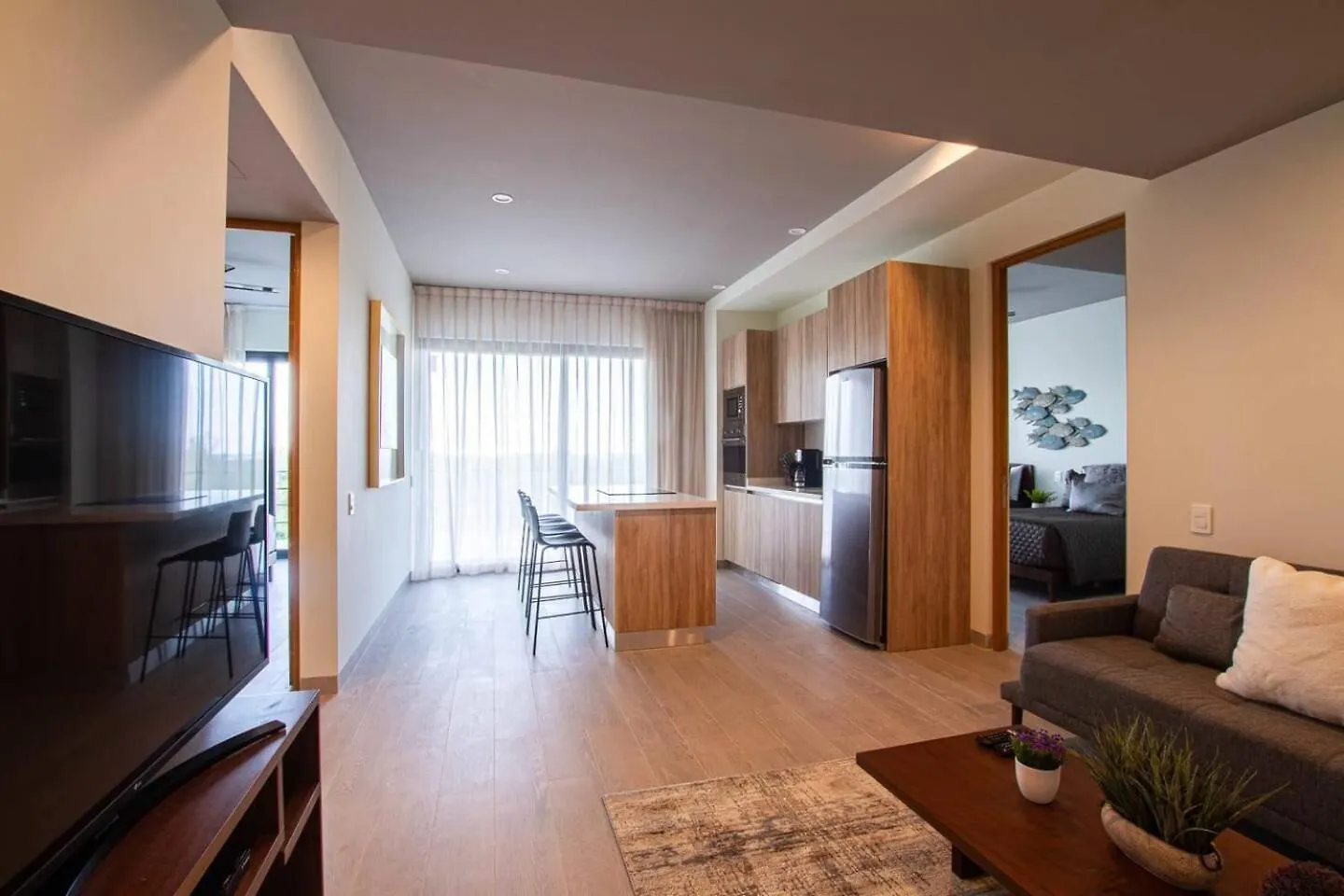 Luxury 2Br 2Ba, Ocean View, 200M From Beach Playa del Carmen Apartamento